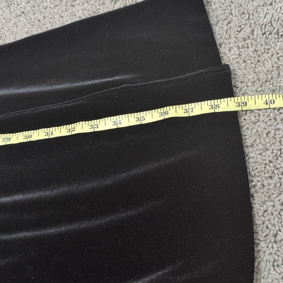 NWT WHBM White House Black Market Surplice Velvet Knee Length Strapless Dress - Picture 9 of 15